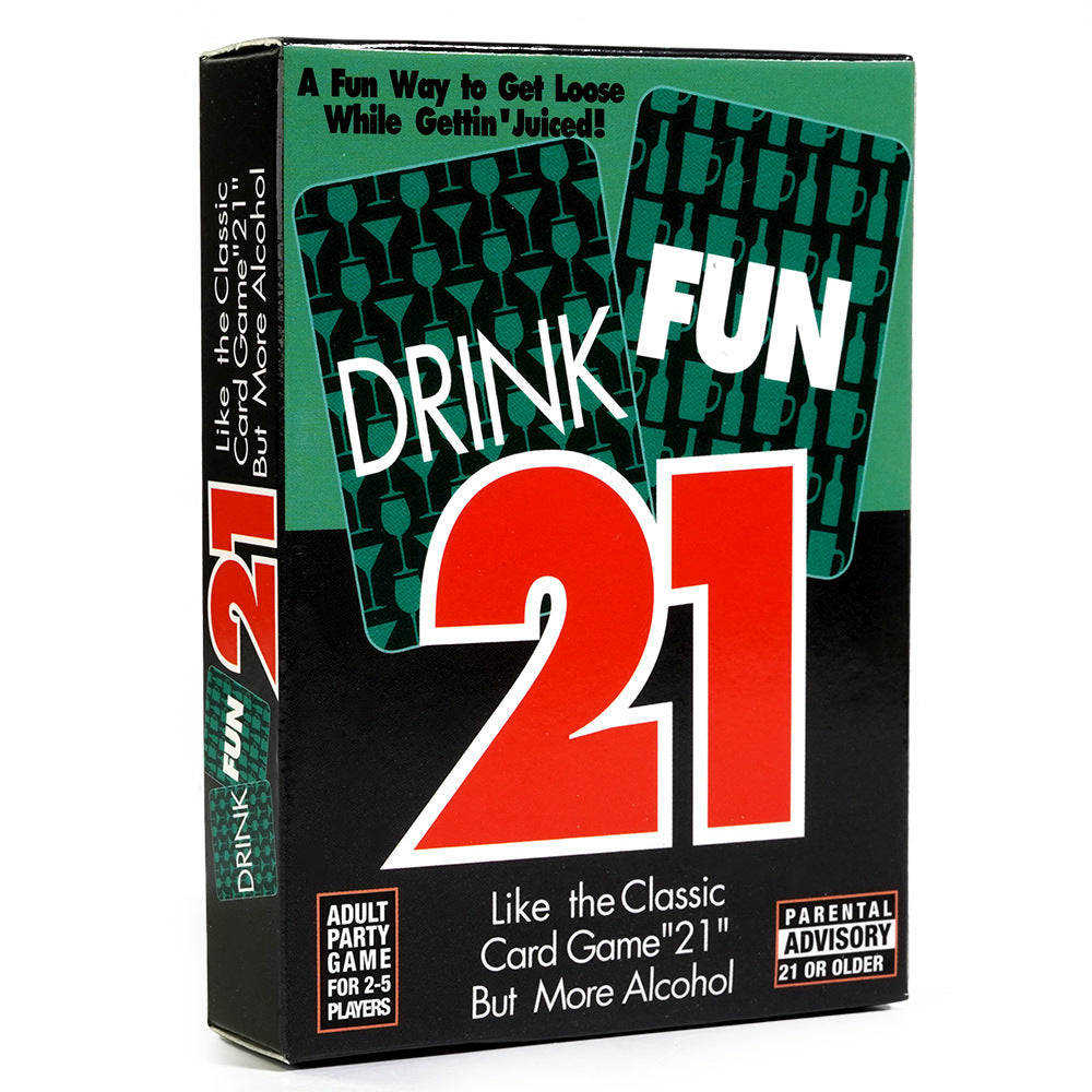 ’21 Drink Fun’ Karten Trinkspiel - Card Game