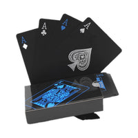 54er Waterproof Pokerkarten Set in Blau o. Rot - PVC Poker Spielkarten - Card Game