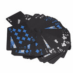 54er Waterproof Pokerkarten Set in Blau o. Rot - PVC Poker Spielkarten - Card Game