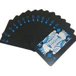 54er Waterproof Pokerkarten Set in Blau o. Rot - PVC Poker Spielkarten - Card Game