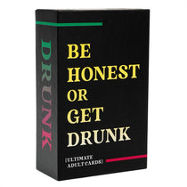 ’Be Honest Or Get Drunk’ Karten Trinkspiel - Card Game