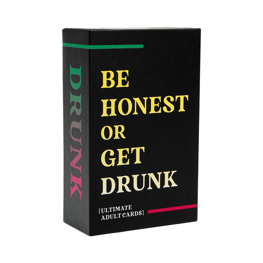 ’Be Honest Or Get Drunk’ Karten Trinkspiel - Card Game
