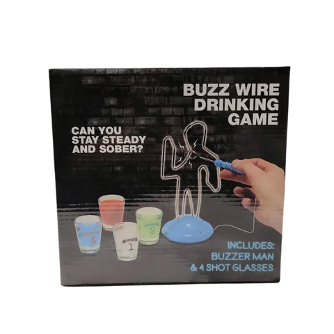 'Buzz Wire' drinking game for parties - Party Game