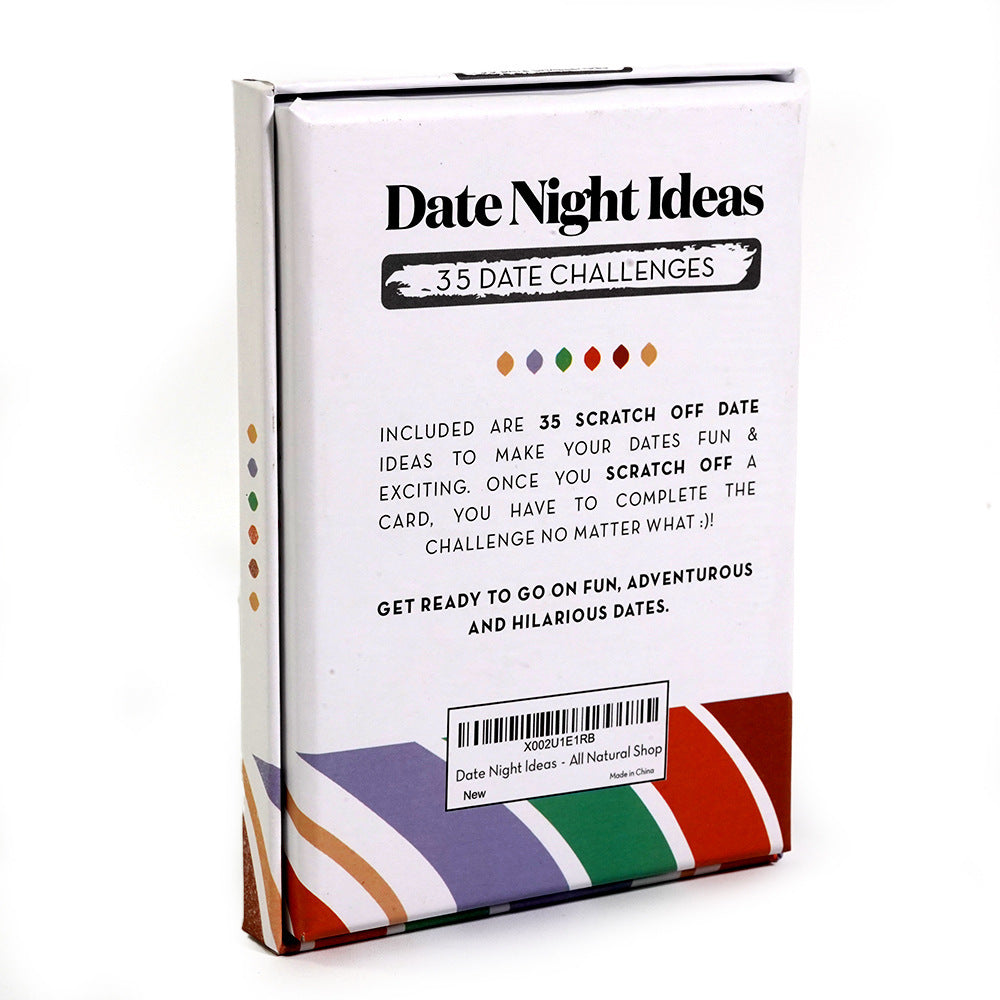 ’Date Night Ideas’ Date Ideen Karten für Dates oder Paare - Card Game