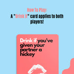 ’Dizzy Date’ Karten Trinkspiel für Dates oder Paare - Card Game