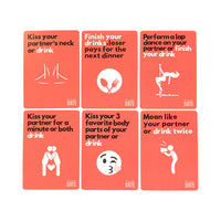 ’Dizzy Date’ Karten Trinkspiel für Dates oder Paare - Card Game