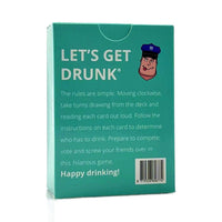 ’Let’s Get Drunk’ Karten Trinkspiel - Card Game