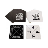 ’Quick and Dirty’ Karten Trinkspiel für Erwachsene - Card Game