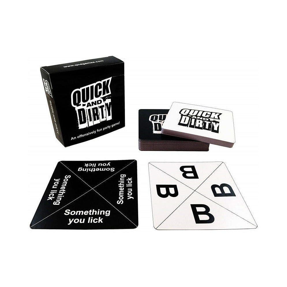 ’Quick and Dirty’ Karten Trinkspiel für Erwachsene - Card Game