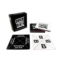 ’Quick and Dirty’ Karten Trinkspiel für Erwachsene - Card Game