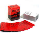 ’Risk It Or Drink It’ Karten Trinkspiel - Card Game