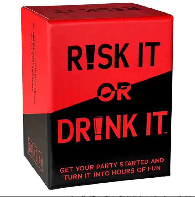 Risk It Or Drink It Cartes Jeu à boire