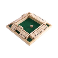 ’Shut the Box’ - Klappbox Würfelspiel - Dice Game