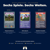 Six Pack – Sechs Spiele. Sechs Welten.