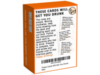 ’These Cards Will Get You Drunk’ Karten Trinkspiel - Card Game