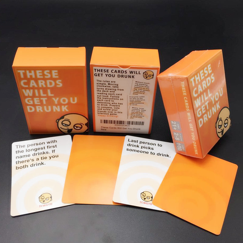 ’These Cards Will Get You Drunk’ Karten Trinkspiel - Card Game