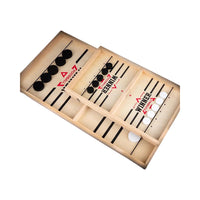 Tischhockey Brettspiel aus Holz - Board Game