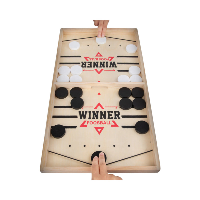 Tischhockey Brettspiel aus Holz - Board Game
