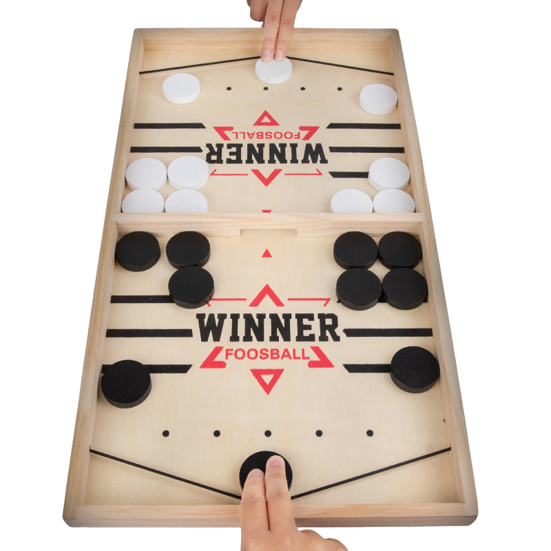 Tischhockey Brettspiel aus Holz - Board Game