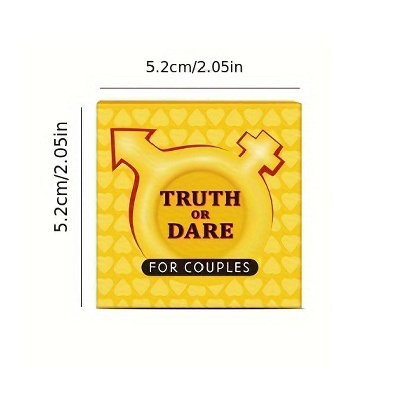 Truth or Dare für Paare - Wahrheit oder Pflicht Kartenspiel - Card Game