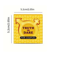 Truth or Dare für Paare - Wahrheit oder Pflicht Kartenspiel - Card Game