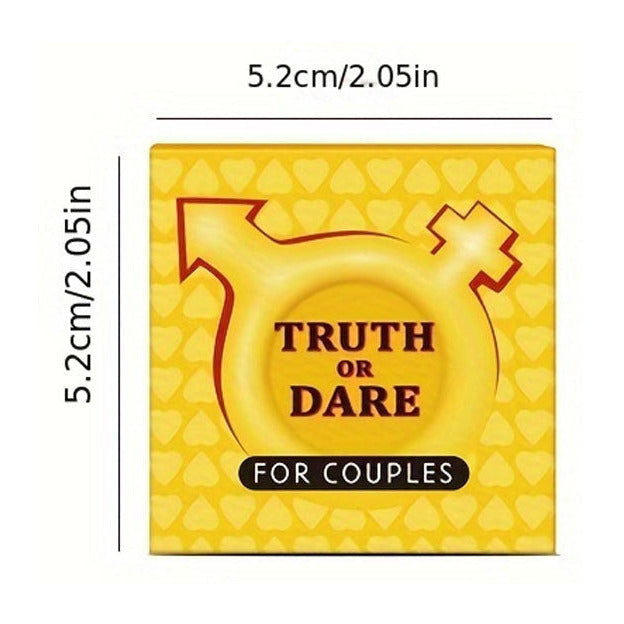Truth or Dare für Paare - Wahrheit oder Pflicht Kartenspiel - Card Game