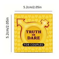 Truth or Dare für Paare - Wahrheit oder Pflicht Kartenspiel - Card Game