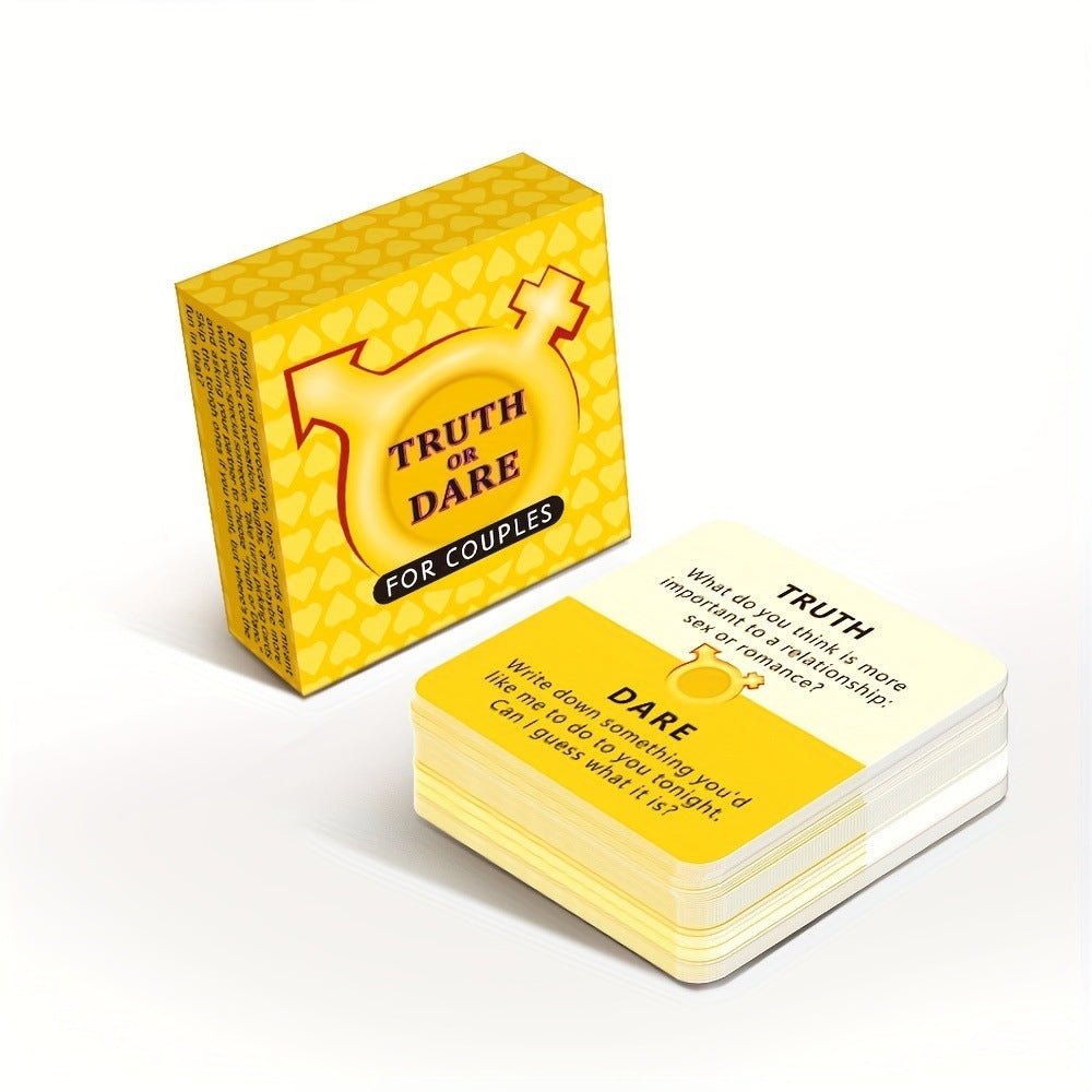 Truth or Dare für Paare - Wahrheit oder Pflicht Kartenspiel - Card Game