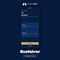 Premium-Lizenz für Busfahrer in der TrinkspielZone-App