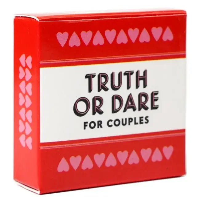 Truth or dare cards for couples: 50 questions, 50 challenges