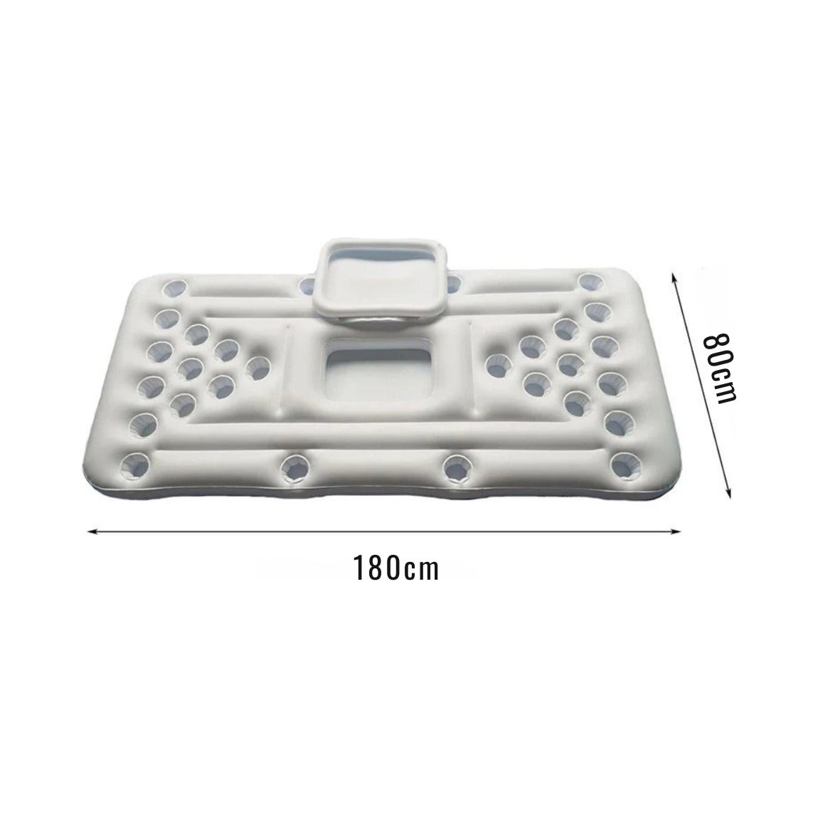 XXL Beer Pong Pool Mat mit Kühlfach - Party Game