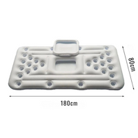 XXL Beer Pong Pool Mat mit Kühlfach - Party Game